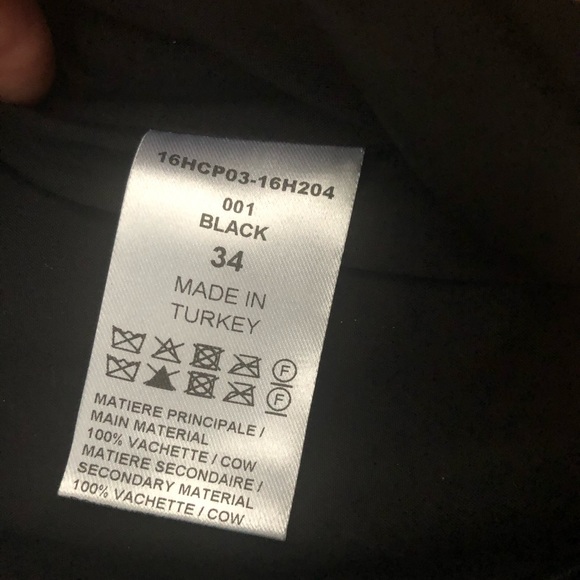 Chloé High-Waisted Leather Trousers - Picture 3 of 6